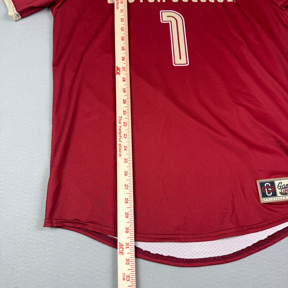 Boston College Eagles Jersey Gameday Greats ProSphere Maroon Gold Mens Large #1 - Picture 7 of 9